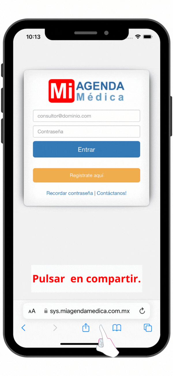 Guia para agregar página a IOS